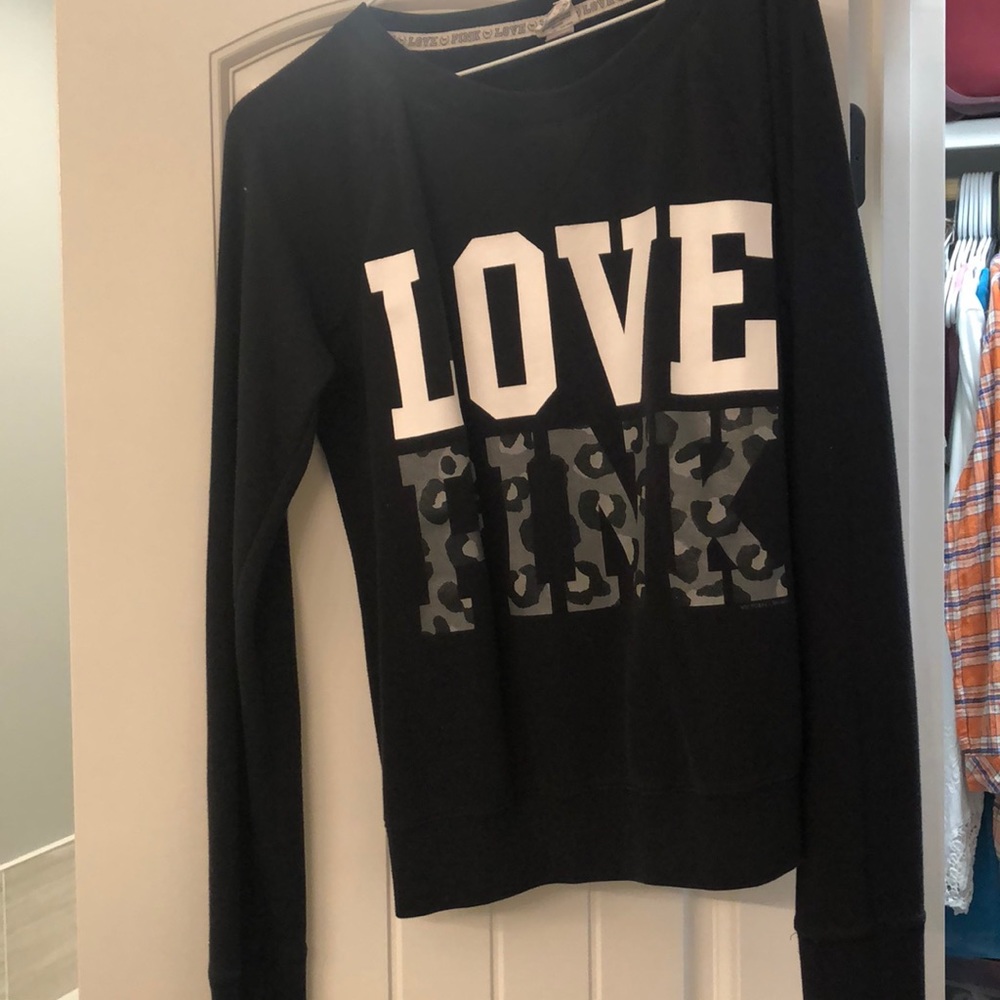 Pink pullover